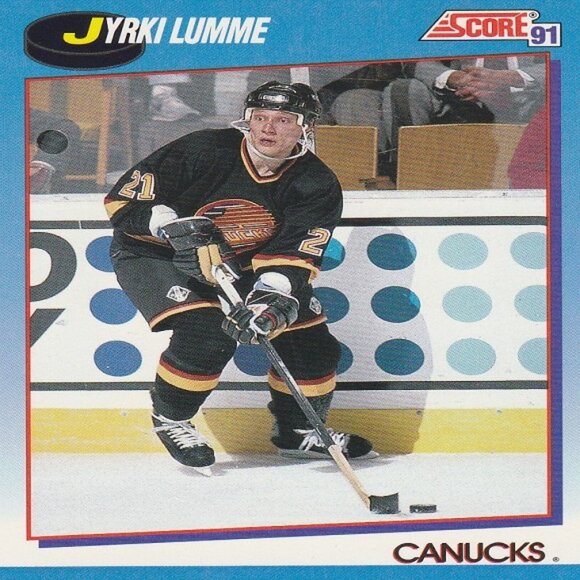 Jyrki Lumme Hockey Card Collection - Picture 8 of 9